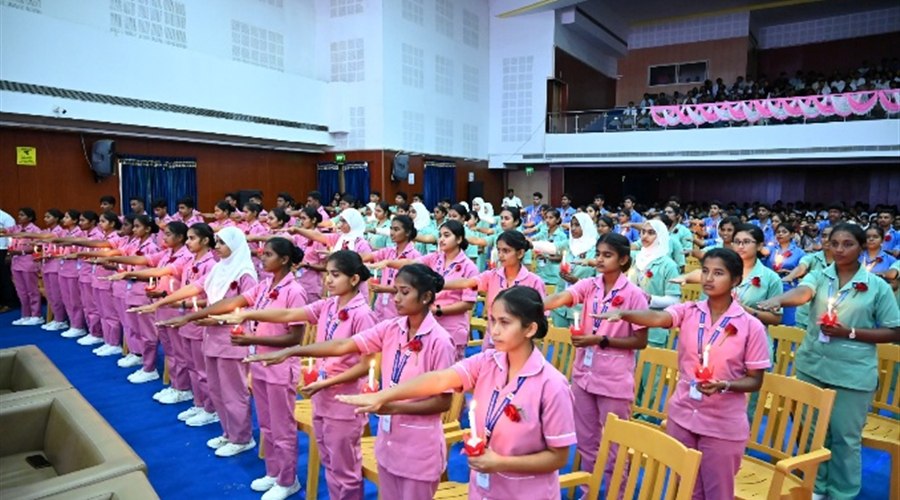 The Sankalpa Jyothi – Lamp Lighting and Oath Taking Ceremony