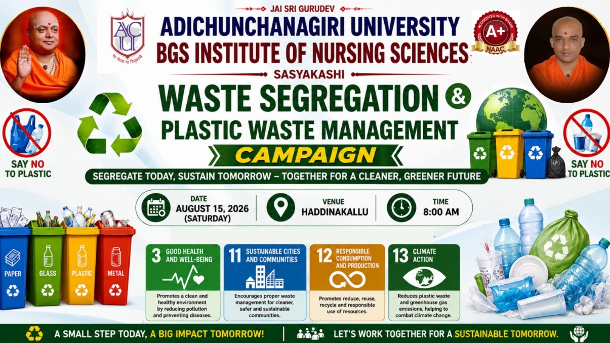 Waste Segregation and Plastic Waste Management Campaign